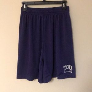 TCU Baseball shorts